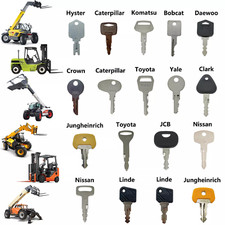 18PCS Forklift Ignition Key