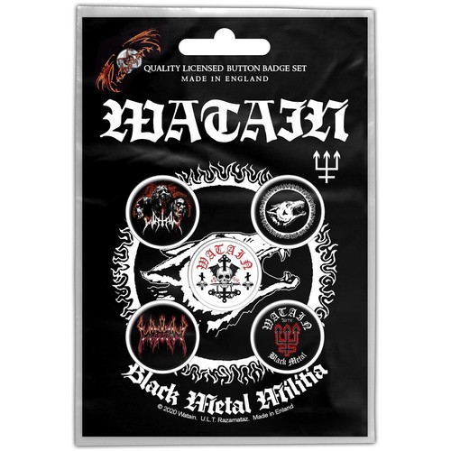 Watain black metal militia - black,