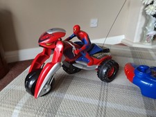 Spiderman Remote Control Quad Trike /Bike Silverlit Marvel 2012