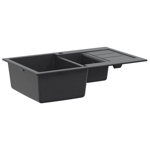 Granite kitchen sink double - kitchen,