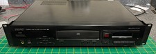 TEAC CD-P1160D CD Player.Fitted with 19" Rack Mount.  Working but dim display.  