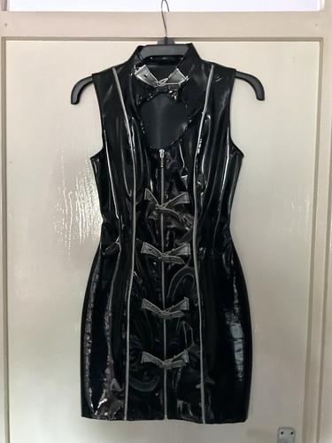 Misfits pvc dress - pvc, 8/10