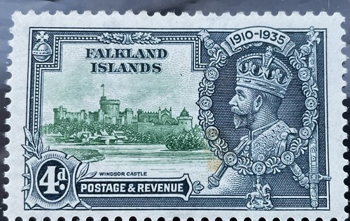 Falkland islands 1935 - falkland, silver