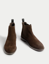 M&S Autograph Brown Suede