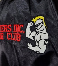 VTG 90s Black Satin "Haters