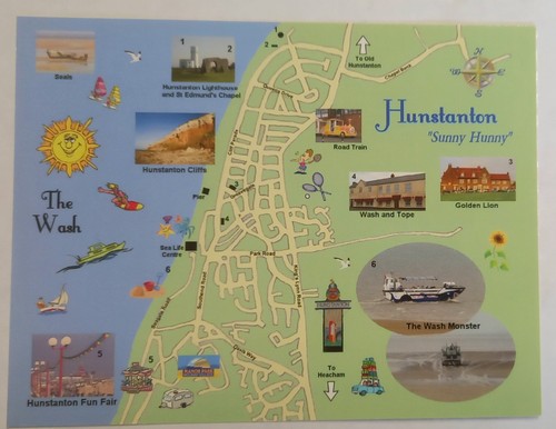 Hunstanton norfolk map - norfolk,