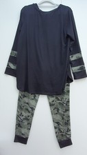 Carole Hochman Marshmallow V-Neck Jogger Lounge Set pjs new size small QVC women