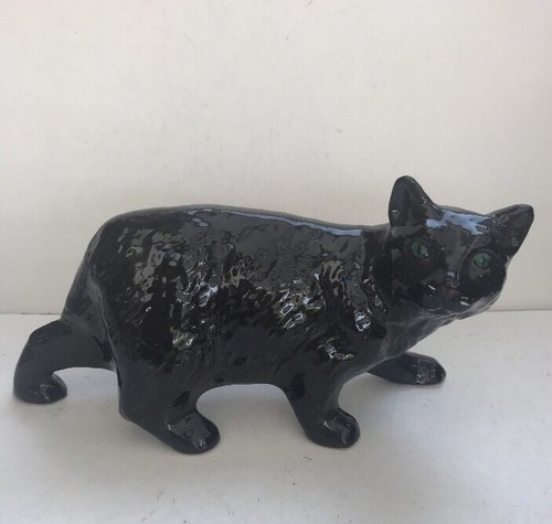 Pottery manx cat - pottery,