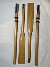 Collapsible Rowing Wooden Oars Paddles 164cm long