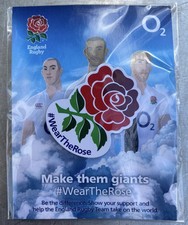 2 x ENGLAND RUGBY #WEARTHEROSE