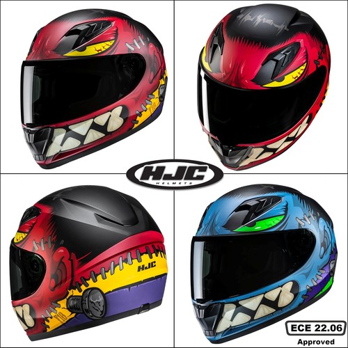 Hjc y10 frank mc1sf - y10, red
