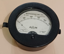 Vintage Microammeter  meter gauge