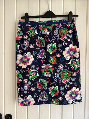 Boden blue folk art floral - folk,