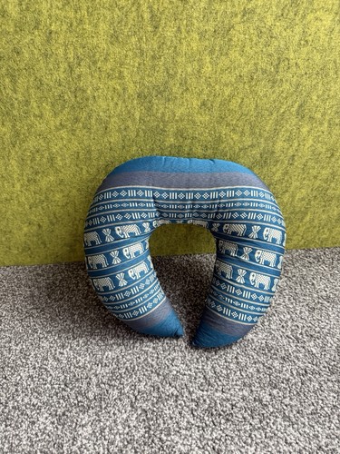 Blue elephant patterned - blue, elephant-patterned