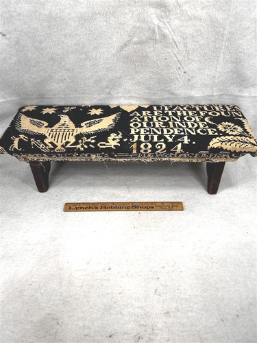 Antique stool cricket - antique, foot