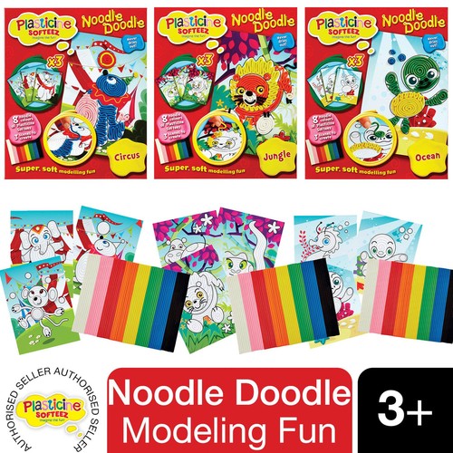 Plasticine softeez noodle - softeez,