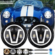 Pair 7" Inch LED Headlights