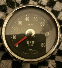 Vintage 80mm Smith's 8K Rev