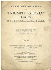 TRIUMPH GLORIA 10hp 4-CYL