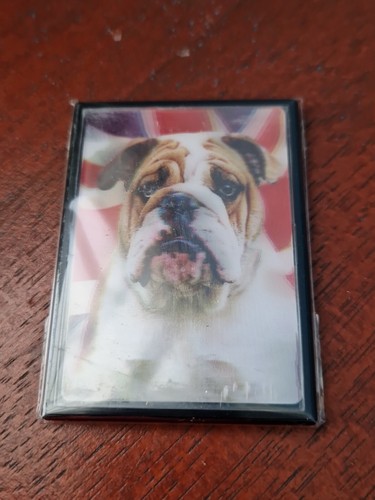 English bulldog magnet - english,