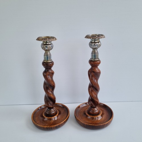 Vintage antique pair oak - vintage,