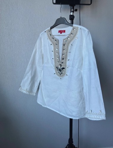 René derhy linen embellished - rené,