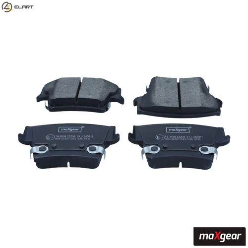 Brake pad set - brake,