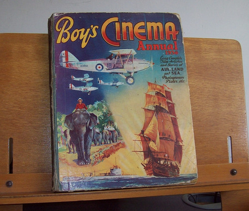 Vintage boy s cinema annual - -,