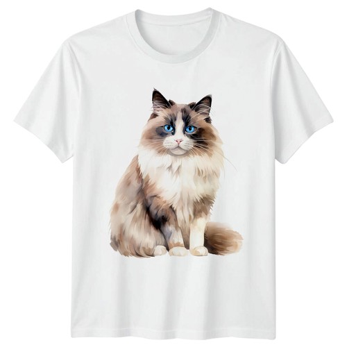 Ragdoll cat shirt long - t-shirt,