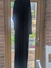 Lottie's Eco mens/unisex cassock. Black Bamboo Clergy Summer