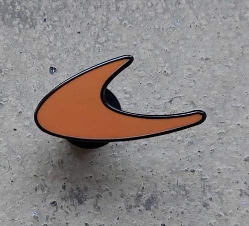 Formula one metal enamel pin - enamel,