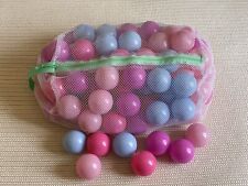 80 Childrens Play Balls Plastic Soft Kids Ball Pit Play Room Pool Bath In Bag