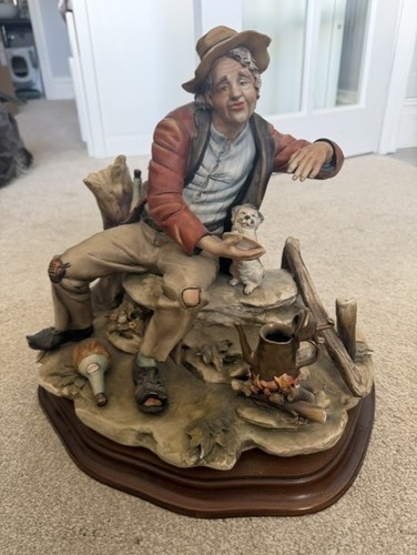 Large capodimonte figurine - capodimonte,