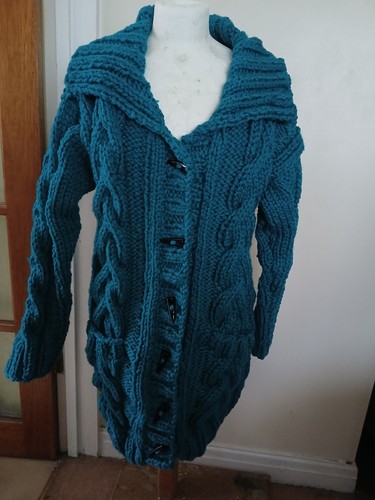 Brand new hand - hand, knitted