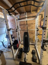 Marcy pro folding power cage