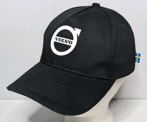 Volvo strapback hat cap - hat, black