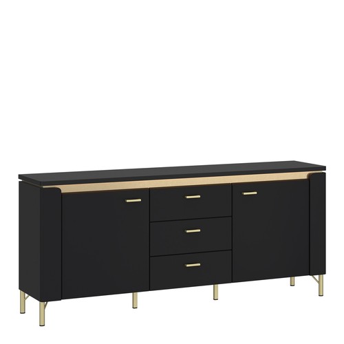 Black 155cm cabinet - tv,