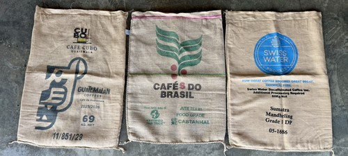 Assorted burlap jute coffee - assorted,