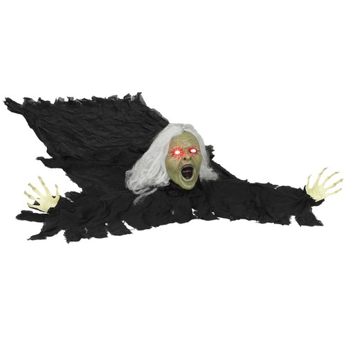 6ft halloween crawling zombie - 6ft,