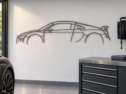 Audi metal wall art - audi,