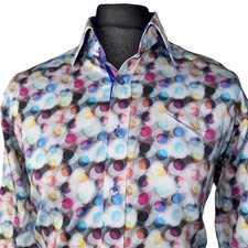 CLAUDIO LUGLI Shirt Mens LARGE