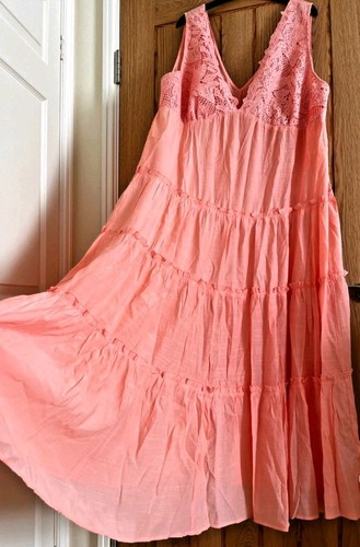 Monsoon peach apricot lace - apricot,