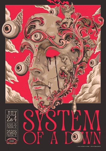 System down live - of, paris