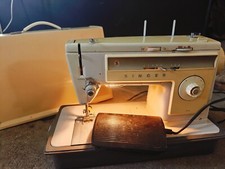 Singer Stylist 513 Vintage Electric Sewing Machine With Case 