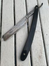Antique Barbers Straight Cut Shaving Razor Joseph Allen& Sons Sheffield
