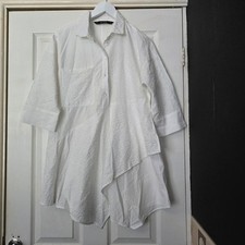 Zara white lace asyimetrical