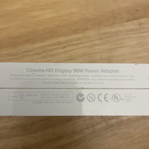 Apple cinema display 90w power - apple,