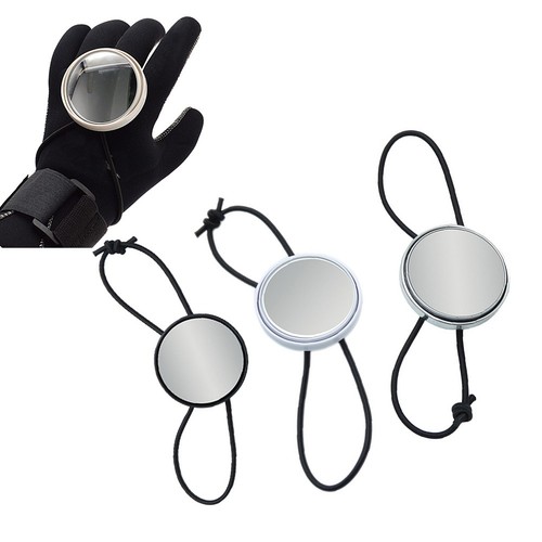 Scuba diving wrist mirror with - scuba,
