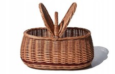 Wicker Picnic Basket Shopping