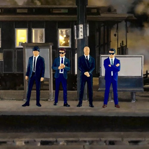 4pcs miniature people - 4pcs,